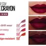 Maybelline Superstay Matte Ink Crayon Lipstick - 65 Settle For More - New Image 2