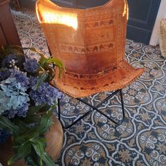 Butterfly chair and cushions