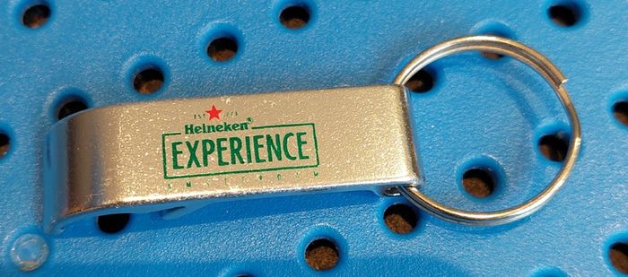 Heineken Experience bottle opener / keyring