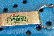 Heineken Experience bottle opener / keyring