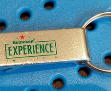 Heineken Experience bottle opener / keyring