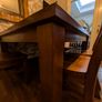 Table pure wood oak heavy+ chairs Image 8