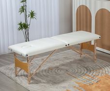 Folding massage table 2 zone