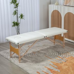 Folding massage table 2 zone