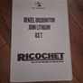 1991 Ricochet Press Kit Denzel Washington Image 2