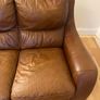 Italian Leather 3 seater Sofa Image 3