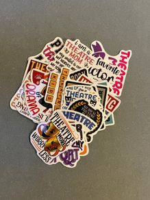 20 x Theatre Related Stickers
