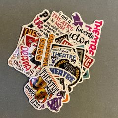 20 x Theatre Related Stickers