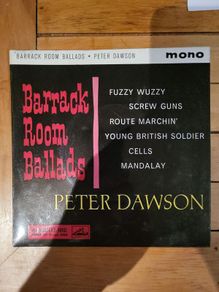 Peter Dawson Barrack Room Ballads 7 inch EP His Masters Voice