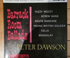 Peter Dawson Barrack Room Ballads 7 inch EP His Masters Voice