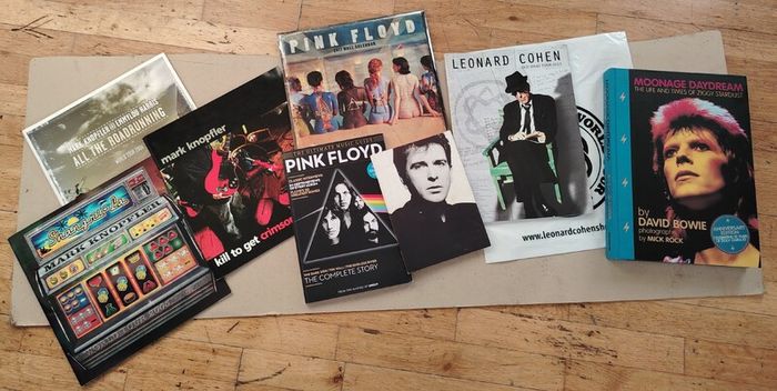 Premium Vintage Classic Rock Memorabilia Lot, Programs, Stubs & Sealed Floyd (1983-2022)