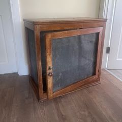 Antique Scumbled Pine Meat Safe