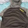 authentic NBA los angeles lakers black grey small hoodie Image 3