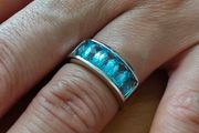 Sterling Silver Ring - Size M - Stamped for Silver (S64)