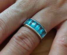 Sterling Silver Ring - Size M - Stamped for Silver (S64)