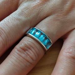 Sterling Silver Ring - Size M - Stamped for Silver (S64)