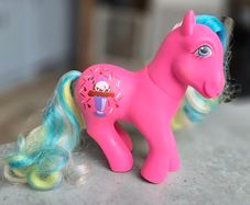 Soda Sippin' Scoops HTF MLP G1 Little Pony