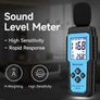 Digital Sound Meter Decibelimeter 30-130dB Measure Decibels Sound Level, new, unopened. Image 3