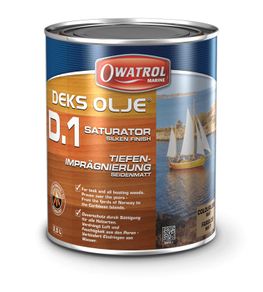 Saturating Wood Oil With Clear Matt Finish - Marine grade