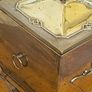 Antique Brass on Copper Fireside Log Bin / Coal Box Image 6