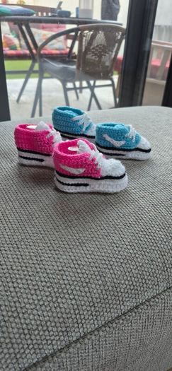 baby crochet footwear