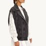 Denim Sleeveless Jacket Size Medium Image 5
