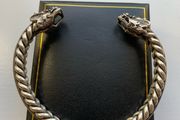 Silver Dragon Bangle