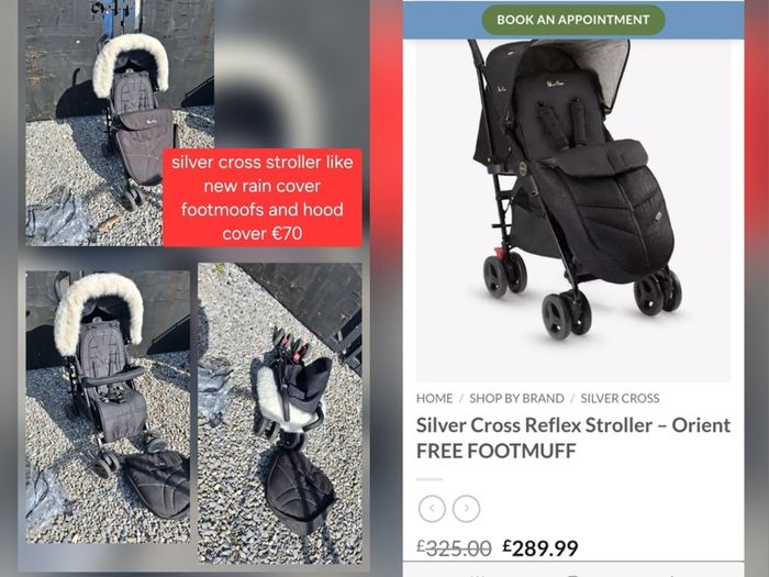 silver cross stroller