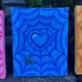 Mini Art - Original Spider Web Art Canvas Image 5