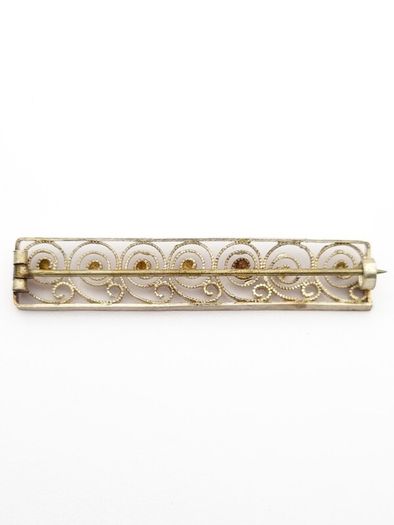 830 Antique Sterling Silver Brooch