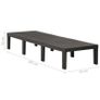 Sun Lounger Plastic Anthracite Image 8