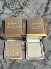 Sigma beauty highlighters in savanna and moonbeam BNIB
