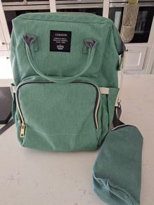 lequeen nappy changing bag excellent condition
