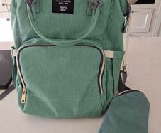 lequeen nappy changing bag excellent condition