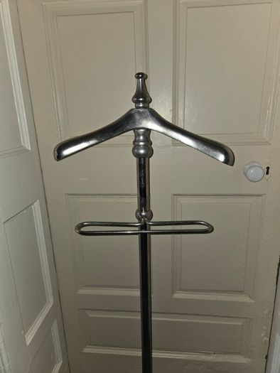 Vintage Chrome Valet Stand