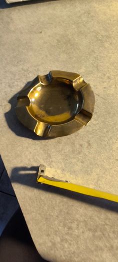 6 different itmes- 1- candle holder 12.00 euro. 2- candle holder round one 10.00 euro. 3- round ashtray12 cm. Dia. 12.00 euro. 4- small  round ashtray9.5 cm. Dia. 9.00 euro. 5-  2 small square ashtray 8 cm. Dia. 9.00 euro each.