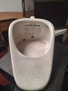Savers Slipper Bed Pan 1920s Antique