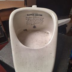 Savers Slipper Bed Pan 1920s Antique