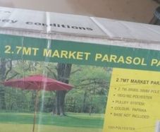 Garden parasol (brand new) garden umbrella