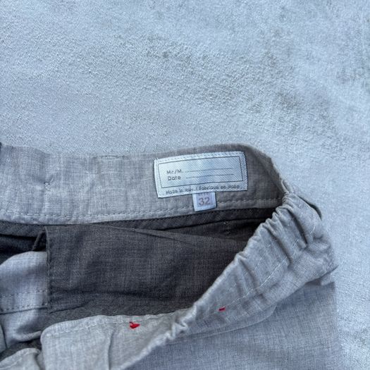 Grey eleventy wool trousers
