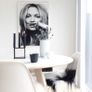 Kate Moss Life Is A Joke Poster unframed Image 2