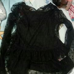 Bnwt Dressy Navy Top Age 8-9