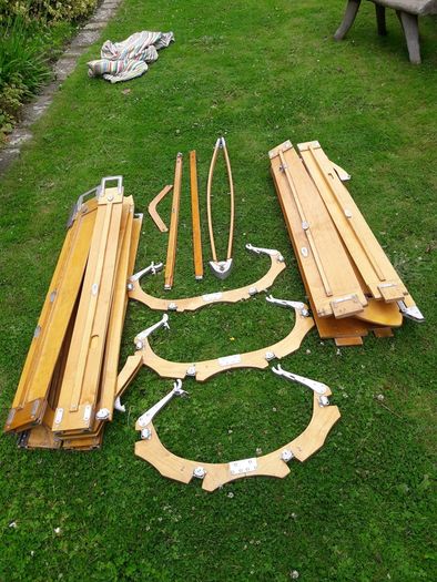 Folding Kayak Frame.