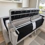Light Grey 3-seater Pull-out Sofa Bed with mattress Image 2