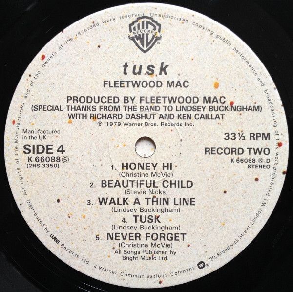 Fleetwood Mac Tusk X2LPS