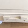 king size headboard solid wood white , off-white, beige,  creamy, ivory, eggshell , ecru Image 10