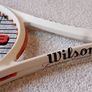 Wilson x Roland-Garros Clash 100 V3 Racquets - Ecru Image 5