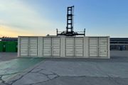 40ft One Trip Shipping Container With Side Doors