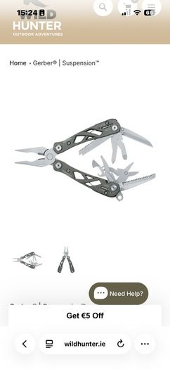 GERBER suspension CLEAROUT camping multitool edc fishing camping