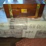 Antique 19th Century Victorian Mahogany Campaign Writing Slope Image 2
